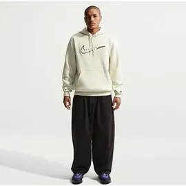 Nike Hoodie Beige/Schwarz M