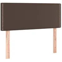 VidaXL Kopfteil Braun 100x5x78/88 cm Kunstleder - Braun