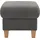Home Affaire Polsterhocker Glendale mit Stauraum 58 x 48 x 58 cm Grau
