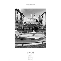 Casares Fine Art Edition Rom Kalender Schwarz-Weiß 2026 29x21cm