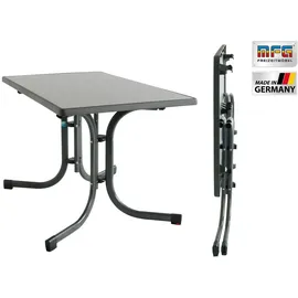 MFG Boulevard-Klapptisch 110 x 70 x 72 cm Anthrazit/Schiefer