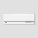 Siedle 210006030-00 RGA/RGF 611-3/1 SM Briefeinwurfklappe mit Entnahmetür 21000603000