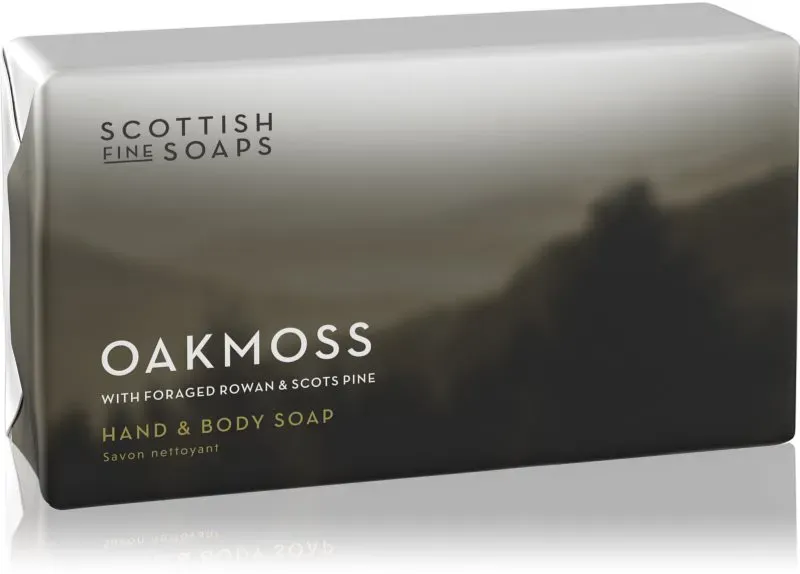 Scottish Fine Soaps Oakmoss Feinseife für den Körper 220 g