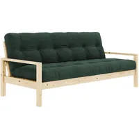 Karup Design "KNOB", Schlafsofa clear/seaweed 205x95x79 cm, / 190x130x40 cm