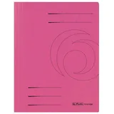 Herlitz Schnellhefter Quality Karton pink DIN A4