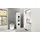 Sconto Wäscheschrank 40 x 185 x 68 cm Weiß