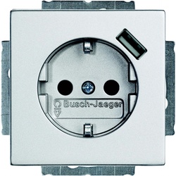 Busch-Jaeger Schuko/USB-Steckdose 20 EUCBUSB-83 2CKA002011A6160