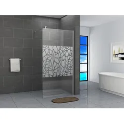 Fa-Bausysteme Walk-In Glas Dusche Scherben 40 cm