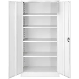 Jan Nowak C001 Aktenschrank 185 x 90 x 40 cm weiß