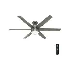 Hunter Solaria 152 cm Deckenventilator Silber
