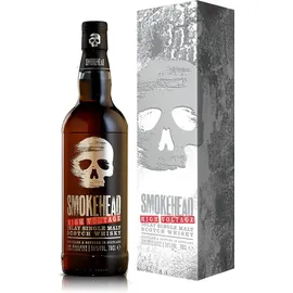 Smokehead High Voltage Islay Single Malt Scotch 58% vol 0,7 l Geschenkbox