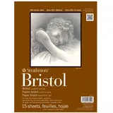 Strathmore 400 Series Bristol, 2-lagig, glatt, 35,6 x 43,2 cm, 15 Blatt