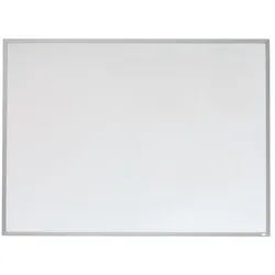 Nobo Weißwandtafel Stahl magnetisch Aluminiumrahmen 585x430mm weiß