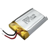 Renata ICP651321PA Spezial-Akku Prismatisch Kabel LiPo 3.7V 120 mAh