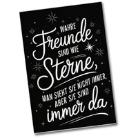 Speecheese Wahre Freunde sind wie Sterne Souvenir Souvenir Magnet