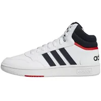 adidas Hoops 3.0 Mid Cloud White / Legend Ink / Vivid Red 43 1/3