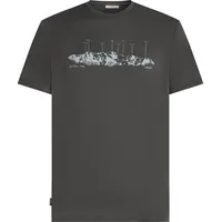 Icebreaker Merino 150 Tech Lite The Peaks grau M