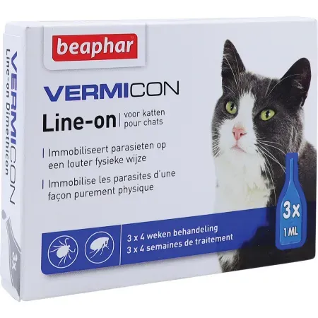 Beaphar Vermicon Line-On Katzen 3x1ml
