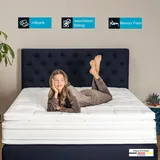 MARQA Premium Matratzen Topper 2.2 Visco Orthopädisch 7 cm für Boxspringbett, 180x200 cm