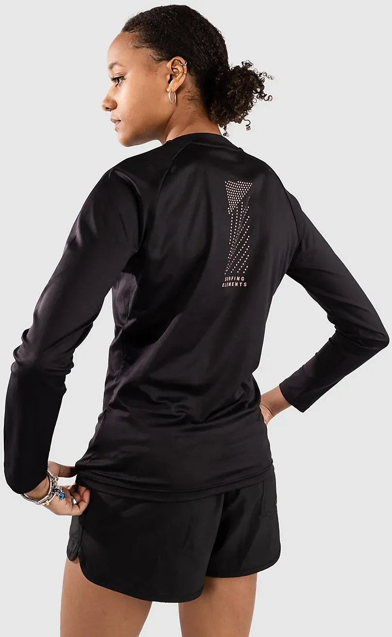 Ion Longsleeve Rash Guard black Gr. XL
