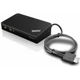 Lenovo ThinkPad OneLink+ Dock Kabelgebunden Schwarz,