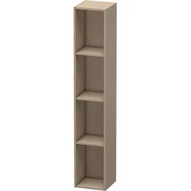 Duravit L-Cube 18x18x100cm, 4 Fächer, vertikal, leinen