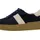 Paul Green Leder-Sneakers in Dunkelblau / 7 UK