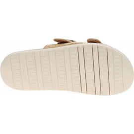 TAMARIS Pantolette Damen Vegan Flach braun,EU 40