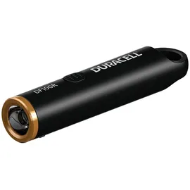 Duracell DK100R Schlüsseltaschenlampe 100 Lumen wiederaufladbar schwarz