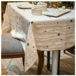 Tischdecke Poesie 150x300 cm - Dekoriert Rechteck Stoff Amadeus 150x2.5 cm