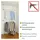 Wenko Teleskop-Garderobe Herkules 75,0 - 120,0 x 165,0 - 300,0 cm