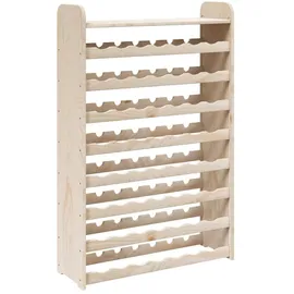 vidaXL Weinregal 72,5 x 25 x 111,5 cm Braun