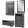 Set One by Musterring GA York Kombi 70 Garderoben-Set 189,5 x 51,2 x 209,2 grau