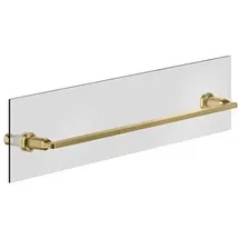 GESSI Inciso Handtuchhalter Montage an Glaswand Messing gebürstet PVD 58617727