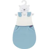 Träumeland Babyschlafsack LIEMBICH, Design Punkte (1 tlg) (1 tlg) blau 68/74 | 98 cm