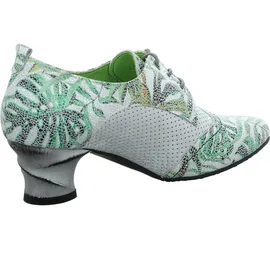 SIMEN Schnürpumps für Damen, grün, | Gr.: 38