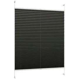 DécoProfi Plissee Klemmfix 45 x 220 cm schwarz