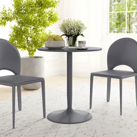 Homcom Esstisch MDF, Stahl