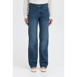 Oxmo Straight-Jeans OXHelle in blau | Gr.: W30/L32