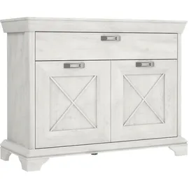 Forte Kashmir 123,3 x 95,9 x 48,2 cm Weiß / Beige