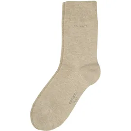 CAMANO ca-soft Sneakersocken 4er Pack Beige 39-42