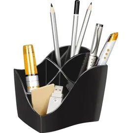 CEP Stiftehalter Ellypse Polystyrol Schwarz
