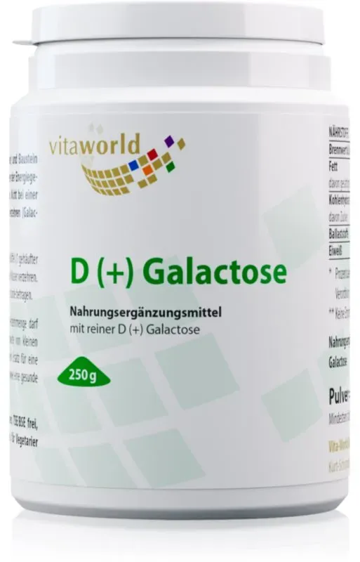 Vita World D (+) Galactose Pulver 250 g