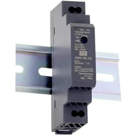 MeanWell MEAN WELL DDR-15L-5 Hutschienen-DC/DC-Wandler (DIN-Rail) 5 V/DC 3 A 15 W Anzahl Ausgänge:1 x Inhalt 1 St.