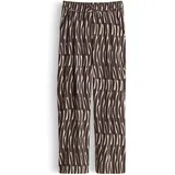 Opus Marou bamboo Wide Leg Hose Dunkelbraun 36