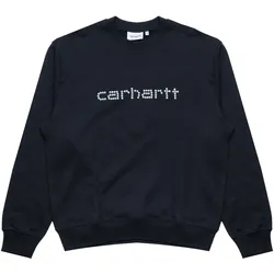 Carhartt WIP Rivet Script Sweat - Schwarz - M