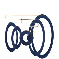 Flensted Mobiles - SuperSonic Mobile, blau