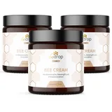 bedrop Vorteilsset: Bee Cream Bienengiftsalbe und 8 Kräuterextrakten im 3er Set Creme 3x100 ml