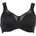 Komfort BH Clara Entlastungs-BH Komfortträger vorgeformte Cups für Damen Schwarz 100E