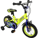 Actionbikes Motors Actionbikes Kinderfahrrad Turbo 12 Zoll, Stützräder, V-Brake-Bremsen, Lenker-/Kettenschutz, Klingel